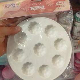 تصویر قالب یخ طرح دار 