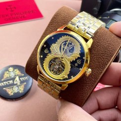 تصویر ساعت مچی مردانه پتک فیلیپ اتوماتیک طرح اژدها Patek Philippe 