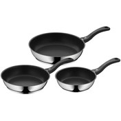 تصویر ست 3 تایی تابه دبلیو ام اف مدل WMF Fry Pan Set 3 WMF Non-Stick Fry Pan Set 3-Piece