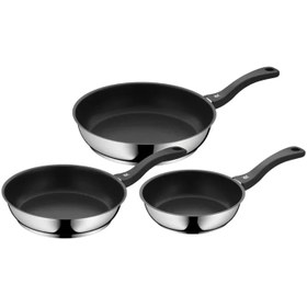 تصویر ست 3 تایی تابه دبلیو ام اف مدل WMF Fry Pan Set 3 WMF Non-Stick Fry Pan Set 3-Piece