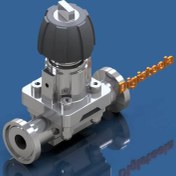 تصویر شیر دیافراگمی استیل 