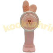 تصویر پنکه دستی شارژی طرح کارتونی مدل 41925-18 