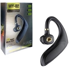 تصویر هنذفری بلوتوث خلبانی WIRELESS EARBUDS WY-02 WIRELESS HEADSET WY-02