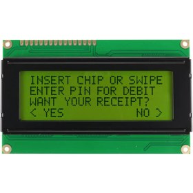 تصویر LCD کاراکتری 20×4 بک لایت سبز 