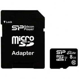 تصویر کارت حافظه Silicon Power Elite microSDHC 8GB 
