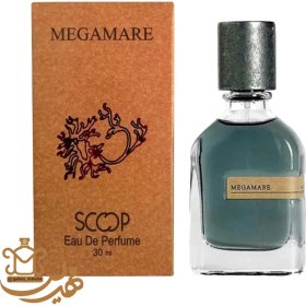 تصویر ادکلن جیبی (مینیاتوری) مردانه اسکوپ مدل مگاماره (MEGAMARE) حجم ۳۰میل Scoop man's pocket perfume, MEGAMARE model 30 ml