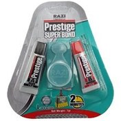 تصویر چسب دوقلوی فولاد پرستیژ رازی (متاکریلات) PRESTIGE razi Twin glued steel razi prestige