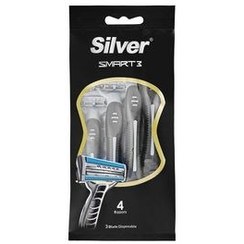 تصویر تیغ اصلاح سیلور مدل Smart3 بسته ۴ عددی 