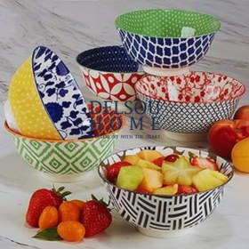 تصویر سوپ خوری رنگی دنی هوم (پک۱۰ تایی) 