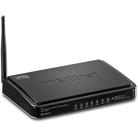 تصویر مودم روتر ای دی اس ال ترندنت مدل 718 ا TEW-718brm Wireless N150 ADSL Modem Router TEW-718brm Wireless N150 ADSL Modem Router