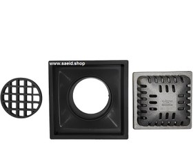 تصویر کفشور15*15درب آلومینیومی مدل کارا میراب 