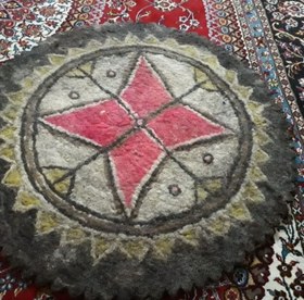 تصویر نمد گرد 70 سانتی کد 10496 