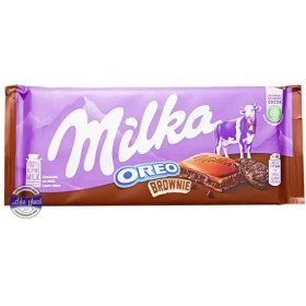 تصویر شکلات تابلت میلکا با مغز کیک براونی اوریو (100 گرم) oreo milka oreo milka