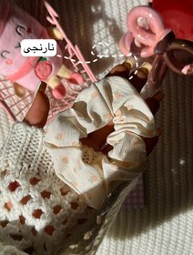 تصویر کش اسکرانچی strawberry - آبی 