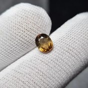 تصویر نگین سنگ طبیعی تورمالین معدنی 1.2 قیراط کد 32598 