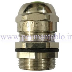 تصویر گلند فلزی سر گرد سایز 16 