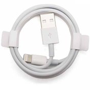 تصویر کابل شارژ لایتنینگ اورجینال آیفون USB to Lightning مدل MD818ZM/A Apple iPhone 7 Cable Original Lighting MD818ZM/A