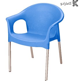 تصویر صندلی پایه فلزی دسته دار کد 990 