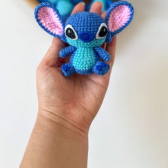 تصویر عروسک استیچ بافتنی 