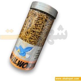 تصویر میل ورم تشویقی پرندگان شهرپت پریمیوم Shahrpet Premium Mealworm For Birds