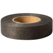 تصویر لایی زانفیکس نواری 2.8 سانت مشکی با طول 80 یارد Double Sided Megumi Roll ‌‌Black Fabric 2.8