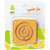 تصویر بازی ماز جیبی بیس تویز رنگ جور 