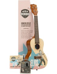 تصویر Kala Learn To Play Elvis Rockabilly Concert Ukulele Starter Kit 