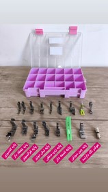 تصویر پایه چرخ خیاطی راسته دوز پک کامل 