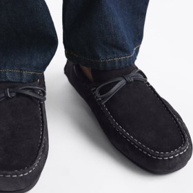 تصویر کفش کالج مردانه مدل LEATHER DRIVING LoAFER 