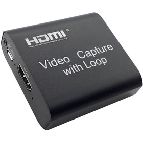 تصویر کارت کپچر اکسترنال HDMI با پورت USB2.0 HDMI VIDEO CAPTUR