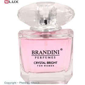 تصویر عطر جیبی زنانه برندینی مدل CRYSTAL BRIGHT Brandini women's pocket perfume, model CRYSTAL BRIGHT, volume 25 ml