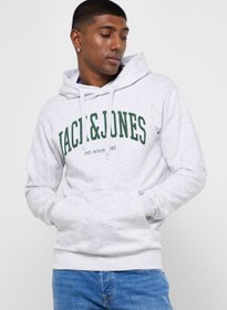 تصویر هودی لوگو برند jack & jones 