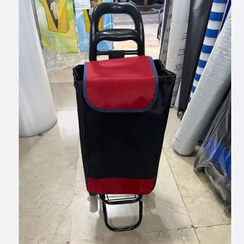 تصویر چرخ خرید چرخ دار با فیلم محصول 