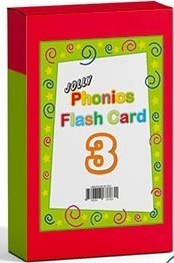 تصویر Jolly Phonics 3 FlashCards فلش کارت جولی 3 