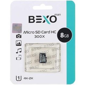 تصویر کارت حافظهBexo 8GB MicroSD Class10 U1 -45MBs- 