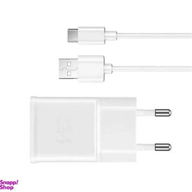 تصویر شارژر دیواری آرسون (Arson) مدل S10 به همراه کابل تبدیل USB-C 