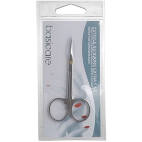 تصویر قیچی ابرو بیسیکر کد 1023 Cuticle Scissors Extra Fine Code1023