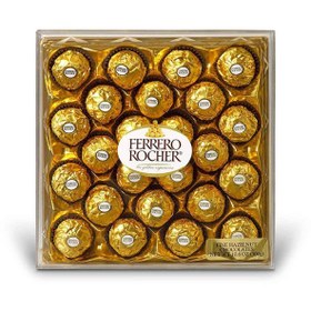 تصویر شکلات کادویی فررو روچر 24 عددی ا Ferrero Rocher 24 Pieces 300g Ferrero Rocher 24 Pieces 300g