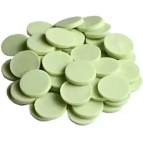 تصویر شکلات سکه ای سبز طعم سیب - 250 گرم 
