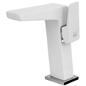 تصویر شیر روشویی کی دبلیو سی مدل کواترو رنگ سفید 