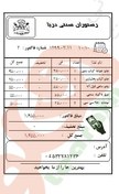 تصویر دانلود نمونه فاکتور رستوران هلو ( فیش 8 سانتی ) 