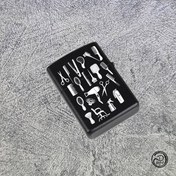 تصویر فندک آسفالتی گازی لوازم آرایشگر 