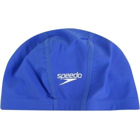 تصویر کلاه شنا pu - آبی 