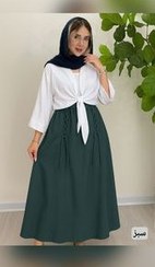 تصویر شومیز دامن جلوگره 