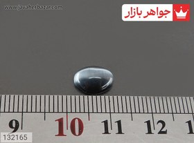 تصویر نگین چشم گربه سیاه ظریف کد 132165 