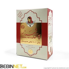 تصویر چای شهرزاد 400 گرم ساده Shahrazad plain tea 400 grams - carton of 10 pieces