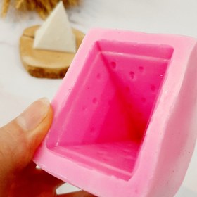 تصویر قالب شمع مدل هندوانه هرمی Silicone Candle Mold