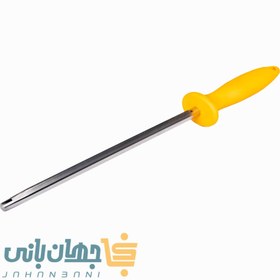 تصویر مصقل حیدری گرد 9 دسته زرد 