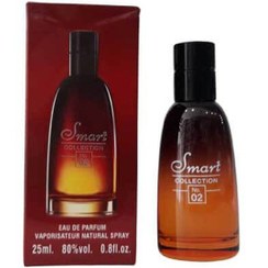 تصویر ادکلن فارنهایت قرمز 25 میل کد 02 اسمارت اصل Smart 