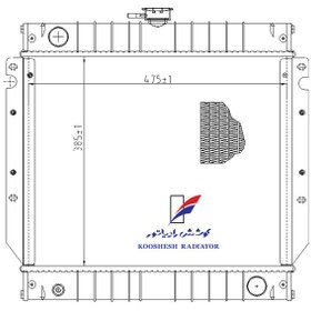 تصویر رادیاتور انژکتور و دیزل نیسان 